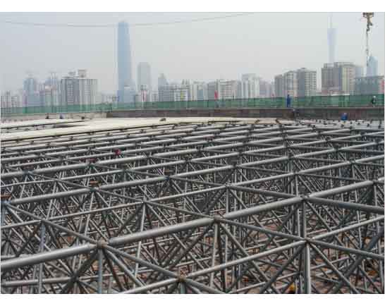 密山新建铁路干线广州调度网架工程